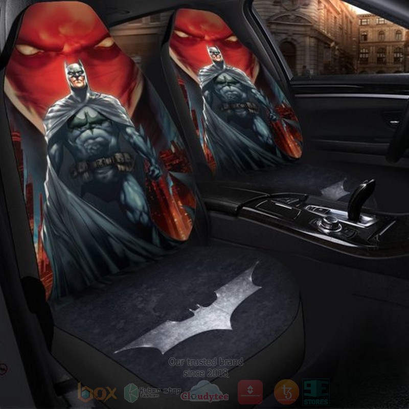 Batman Under The Red Hood DC Car Seat Cover