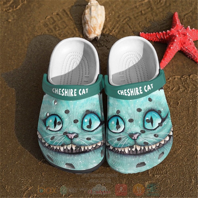 Cheshire Cat Alice Crocs Clog Shoes