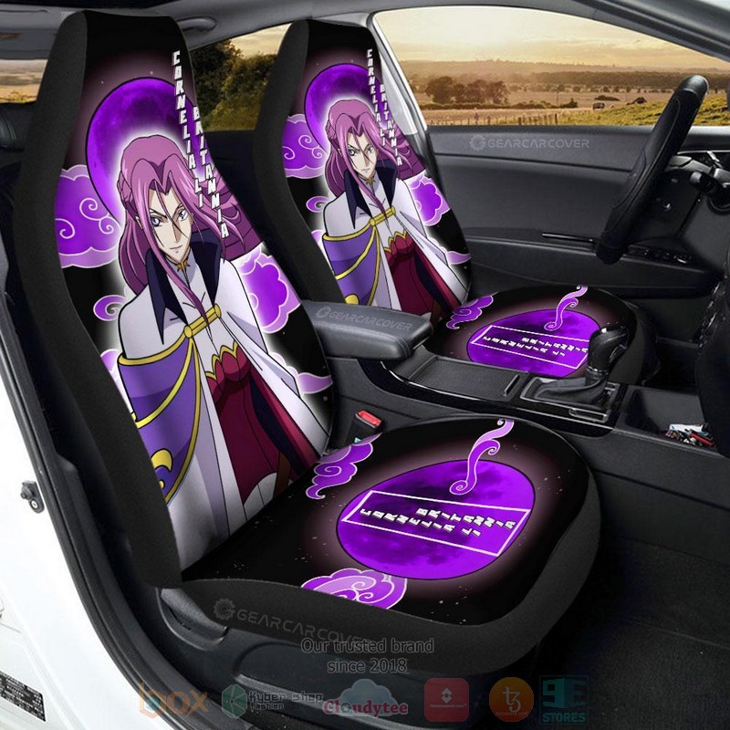 Cornelia Li Britannia Code Geass Anime Car Seat Cover