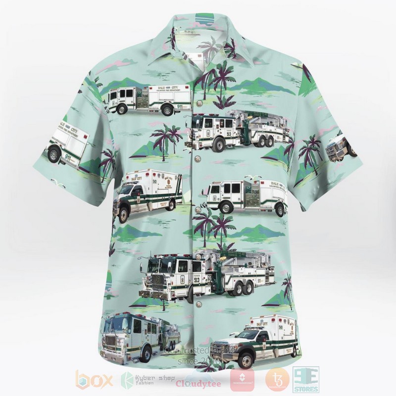 Dale City Volunteer Fire Department Hawaiian Shirt 1