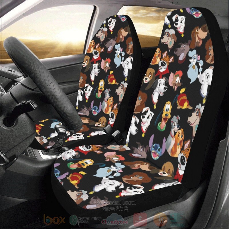 Disney Dogs Car Seat Cover