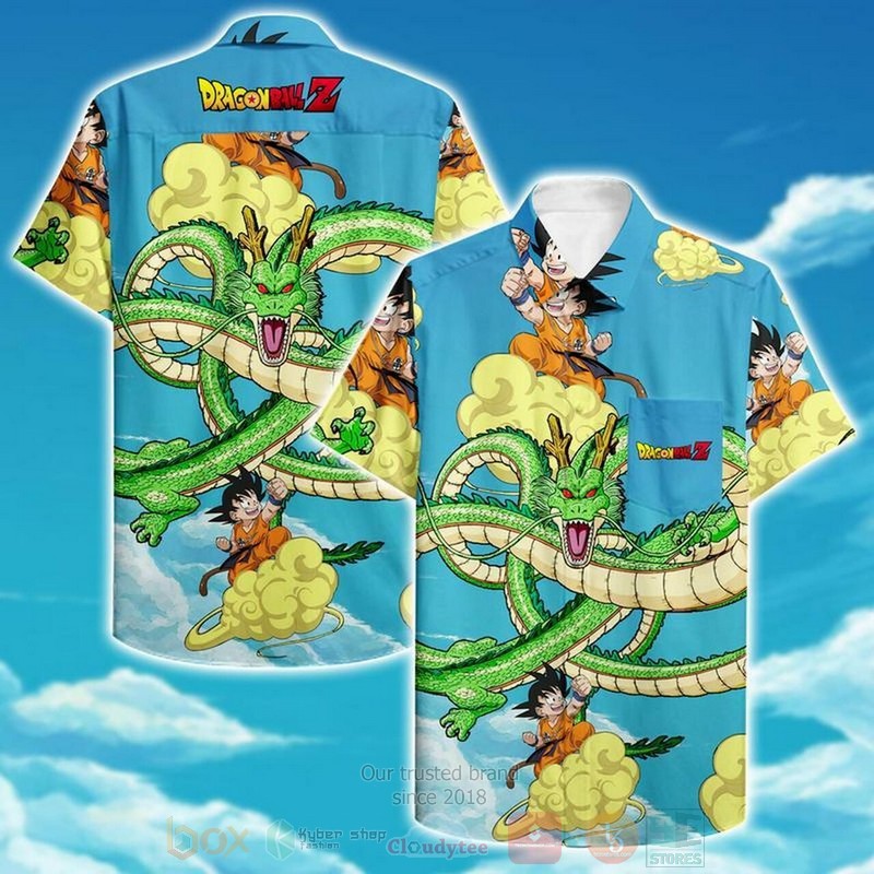 Dragon Ball Goku Short Sleeve Hawaiian Shirt
