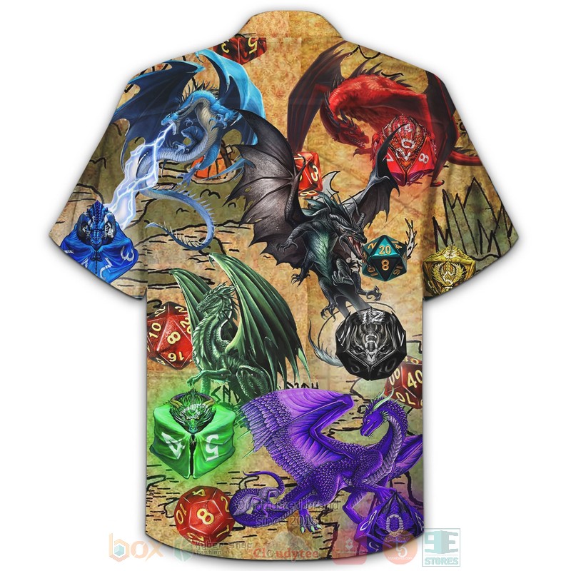 Dungeons Dragons World Hawaiian Shirt 1