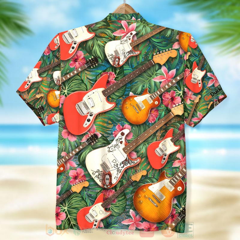 Electric Guitar Hawaiian Shirt 1 2 3 4