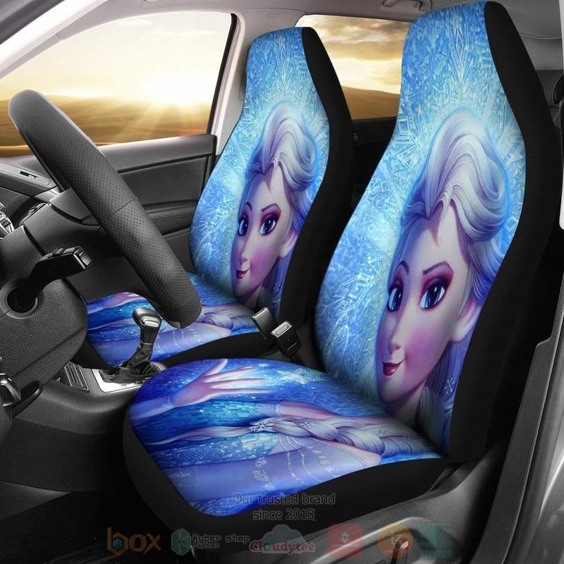 Elsa Frozen Car Seat Cover