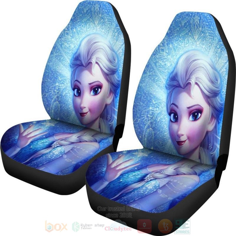 Elsa Frozen Car Seat Cover 1