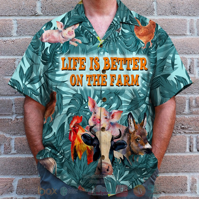 Famer Life Is Better On The Farm Hawaiian Shirt 1 2