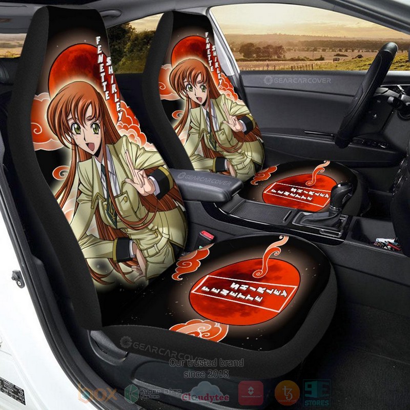 Fenette Shirley Code Geass Anime Car Seat Cover