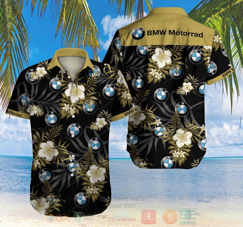 Tlmus BMW Motorrad Short Sleeve Hawaiian Shirt