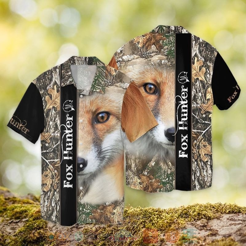Fox Hunting Short Sleeve Hawaiian Shirt
