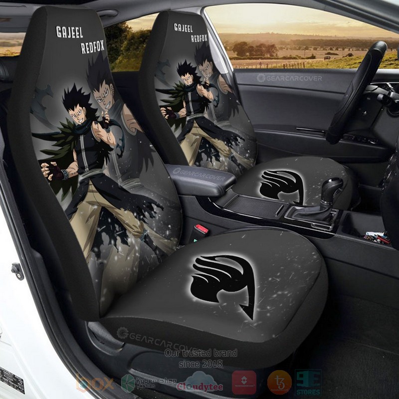 Gajeel Redfox Fairy Tail Anime Car Seat Cover