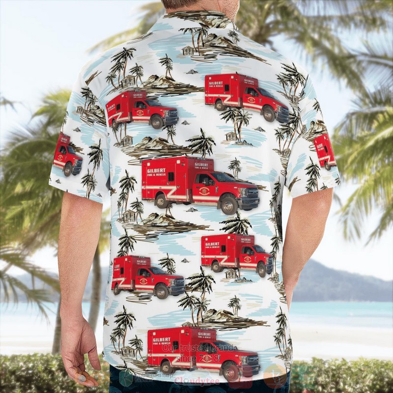 Gilbert Fire and Rescue Hawaiian Shirt 1 2 3