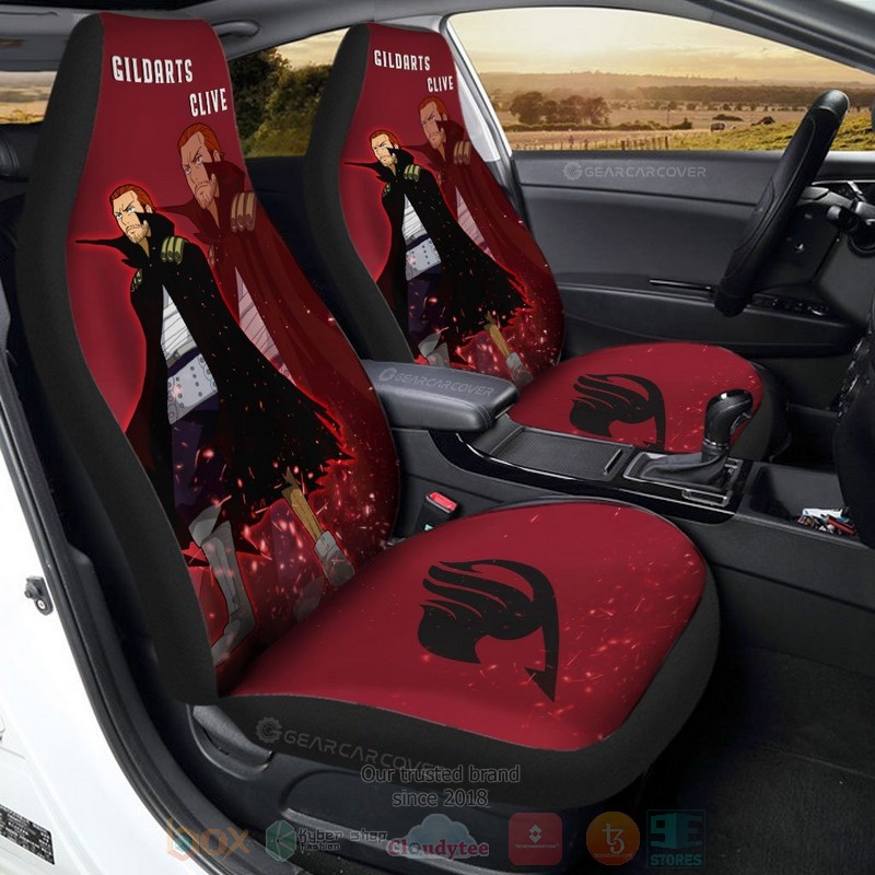 Gildarts Clive Fairy Tail Anime Car Seat Cover