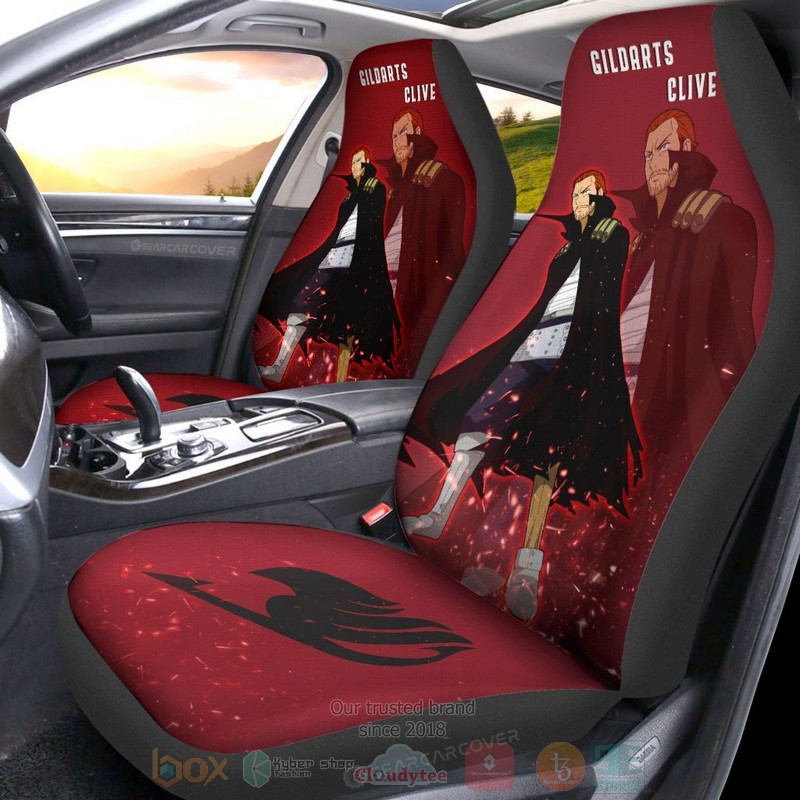 Gildarts Clive Fairy Tail Anime Car Seat Cover 1