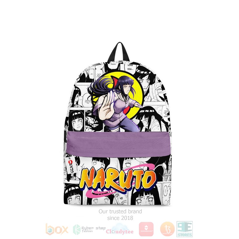 Hinata Hyuuga Naruto Anime Manga Backpack