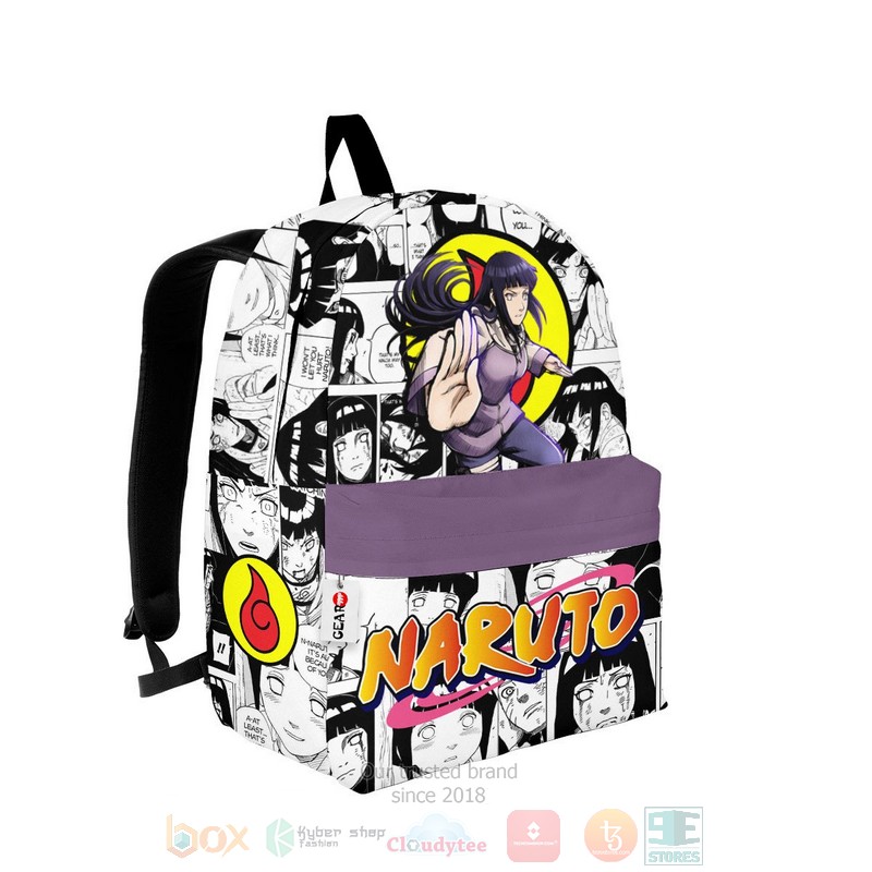Hinata Hyuuga Naruto Anime Manga Backpack 1