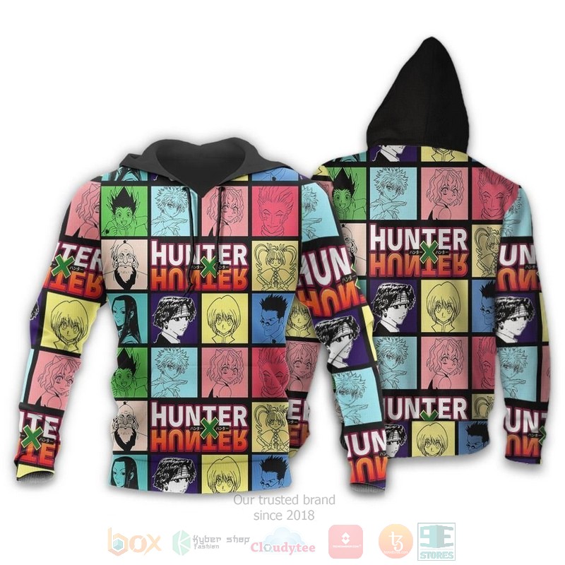Hunter x Hunter Characters Anime 3D Hoodie Shirt