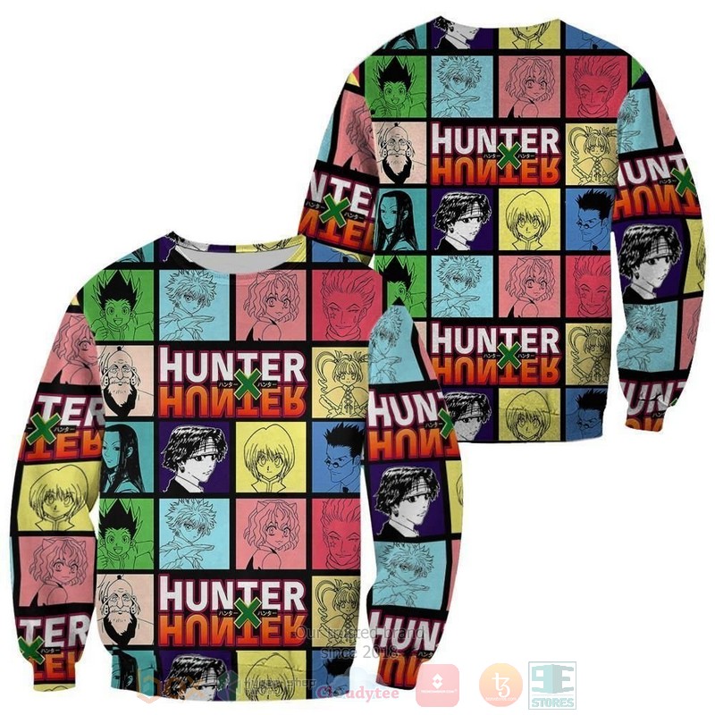 Hunter x Hunter Characters Anime 3D Hoodie Shirt 1 2 3