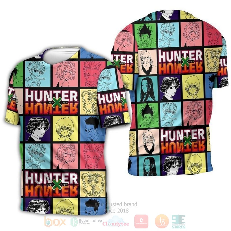 Hunter x Hunter Characters Anime 3D Hoodie Shirt 1 2 3 4