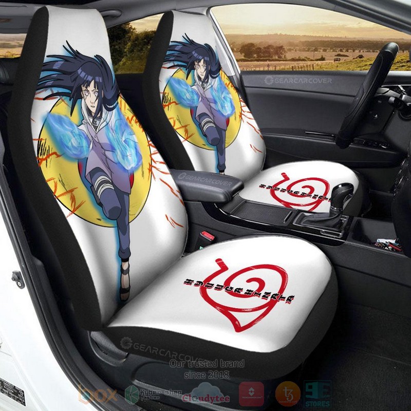 Hyuuga Hinata Naruto Shippuden Anime Car Seat Cover