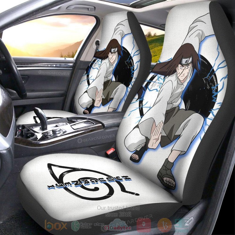 Hyuuga Neji Naruto Anime Car Seat Cover 1