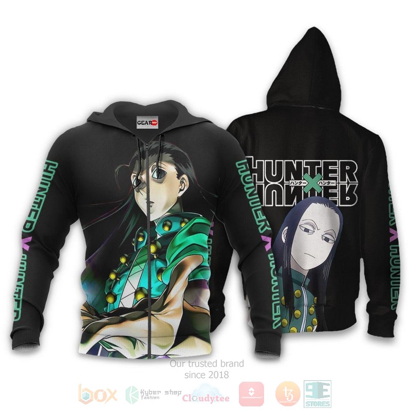 Illumi Zoldyck Custom Hunter x Hunter Anime 3D Hoodie Bomber Jacket