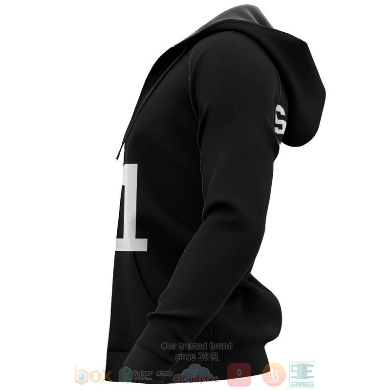 Inarizaki Osamu Miya Uniform Number 11 Haikyuu Anime 3D Hoodie Shirt 1 2 3 4 5 6