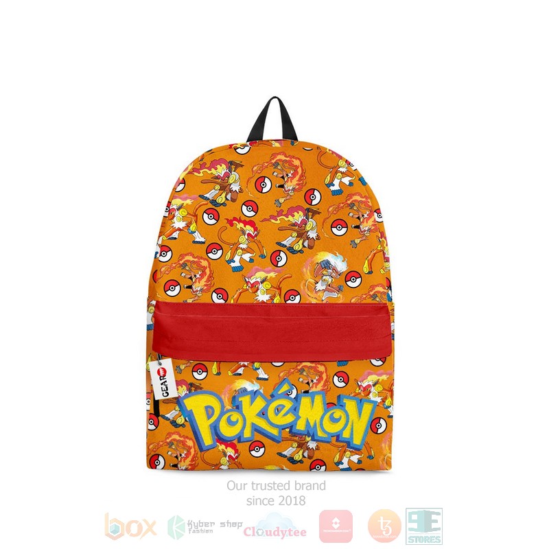 Infernape Pokemon Anime Backpack
