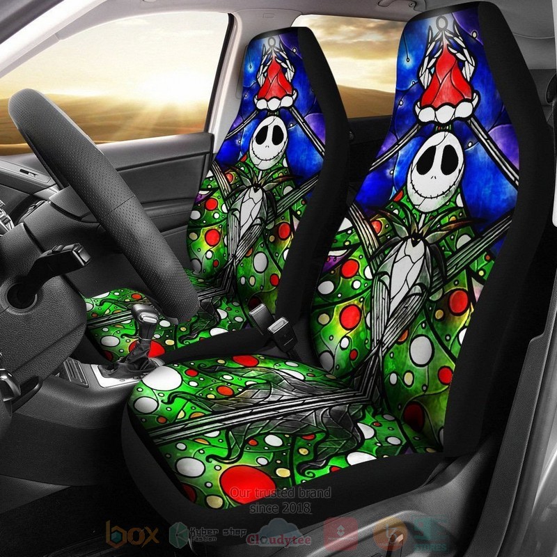 Jack Sally The Nightmare Before Christmas Car Seat Cover