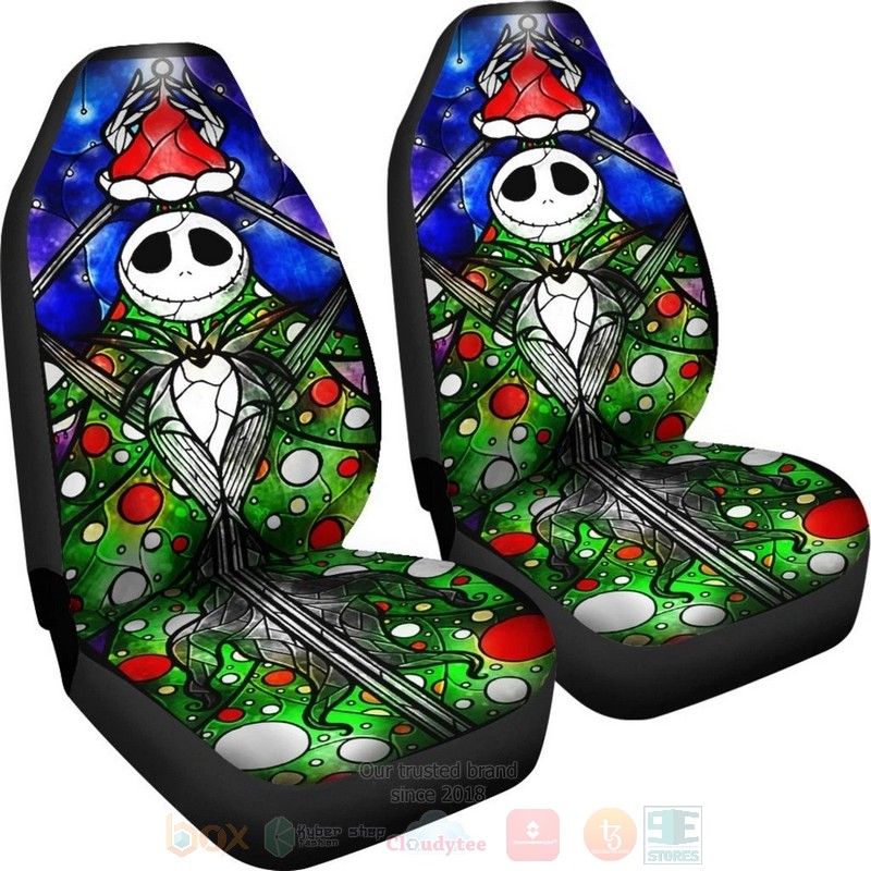 Jack Sally The Nightmare Before Christmas Car Seat Cover 1