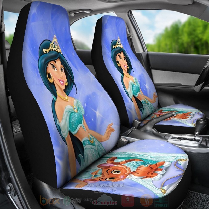 Jasmine and Rajah Aladdin Car Seat Cover