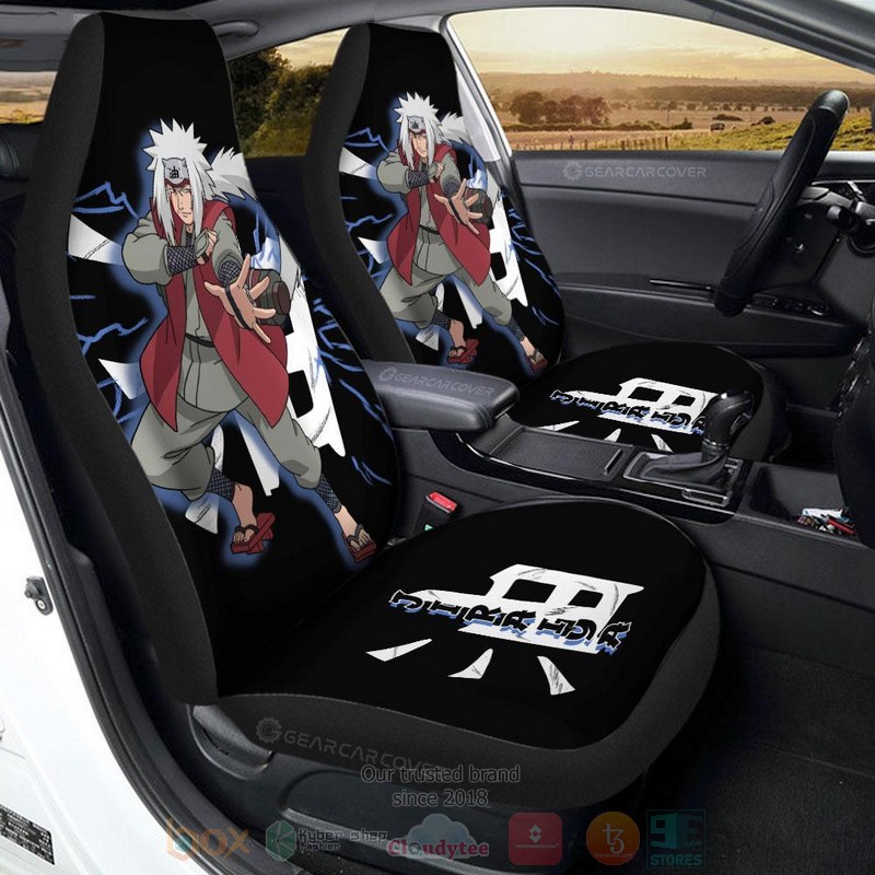 Jiraiya Naruto Anime Car Seat Cover