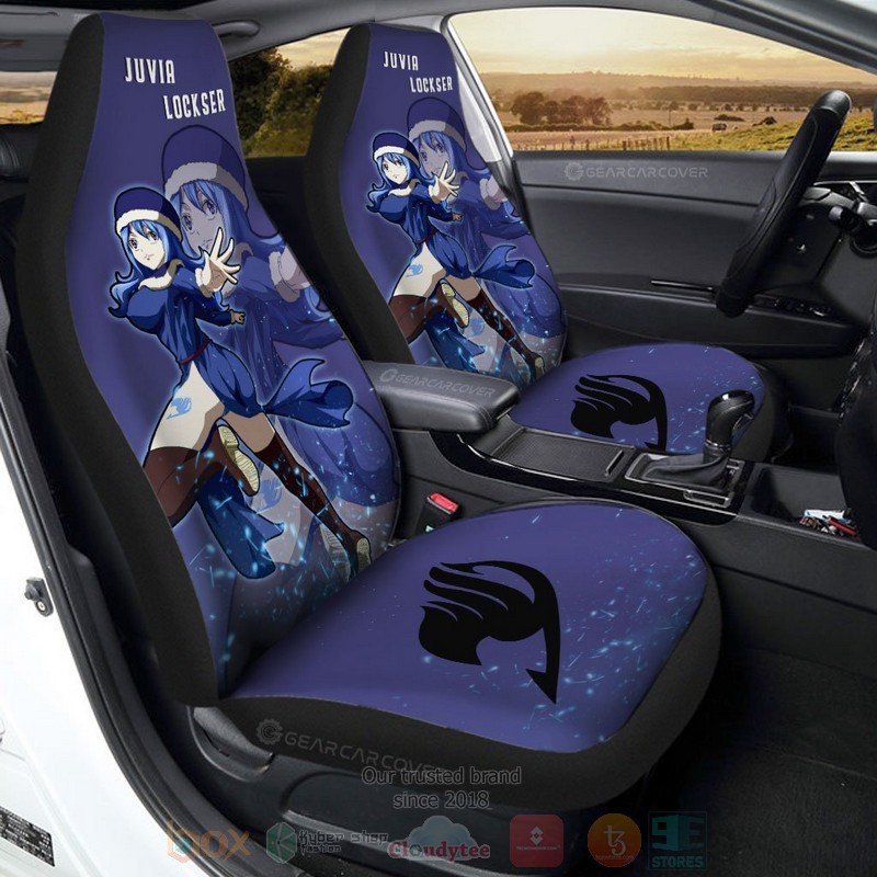 Juvia Lockser Fairy Tail Anime Car Seat Cover