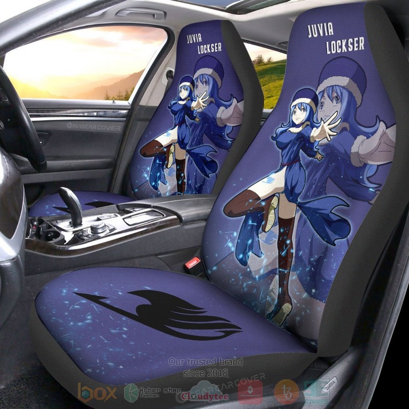Juvia Lockser Fairy Tail Anime Car Seat Cover 1