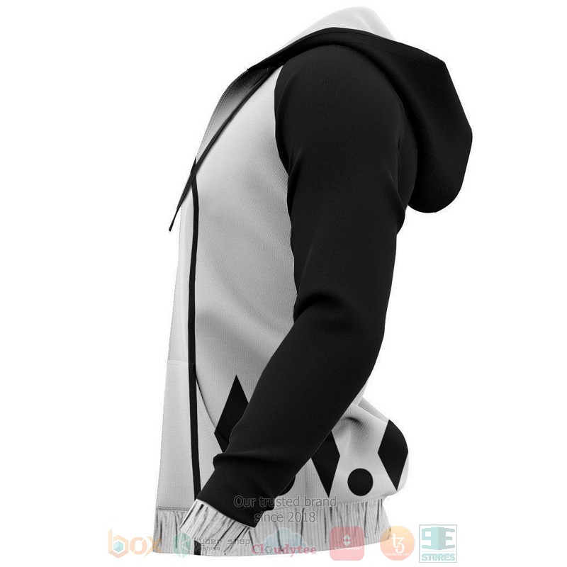 Kenpachi Zaraki Costume Bleach Anime 3D Hoodie Bomber Jacket 1 2 3 4