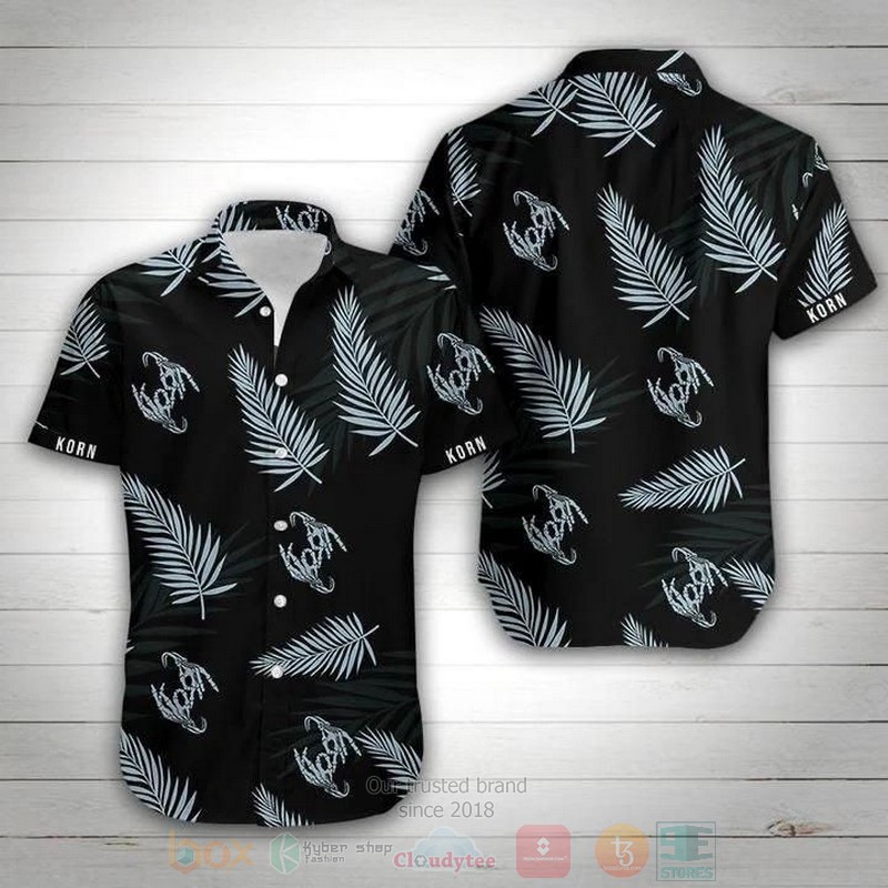 Korn Band Floral Short Sleeve Hawaiian Shirt