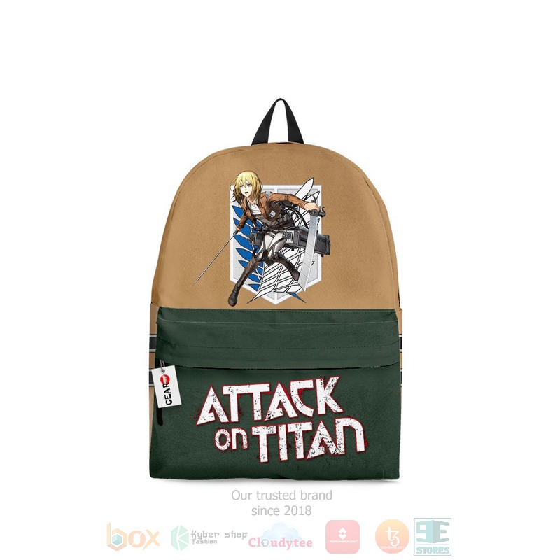 Krista Lenz Attack On Titan Anime Backpack