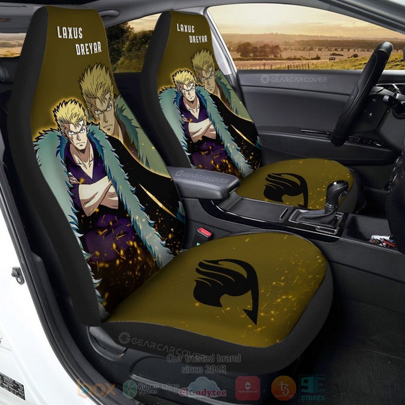 Laxus Dreyar Fairy Tail Anime Car Seat Cover