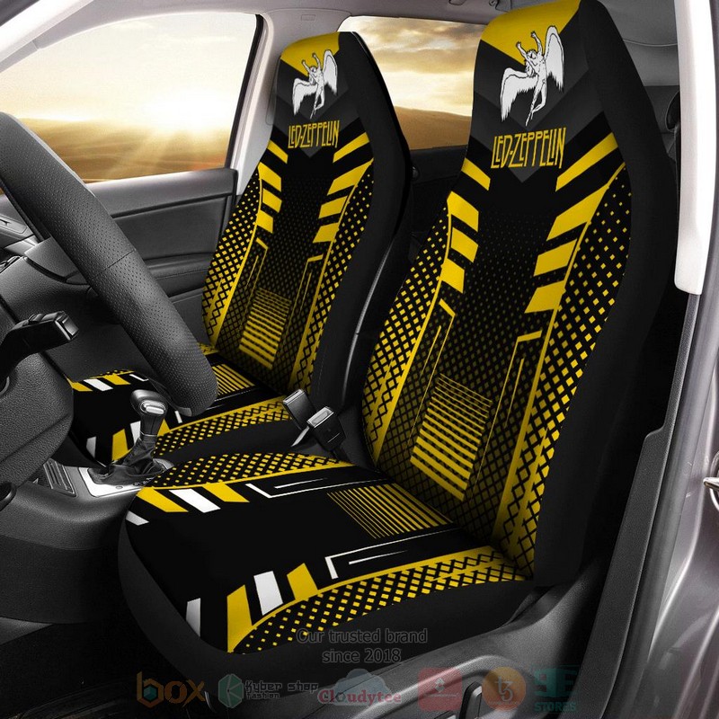 Led Zeppelin Car Seat Cover