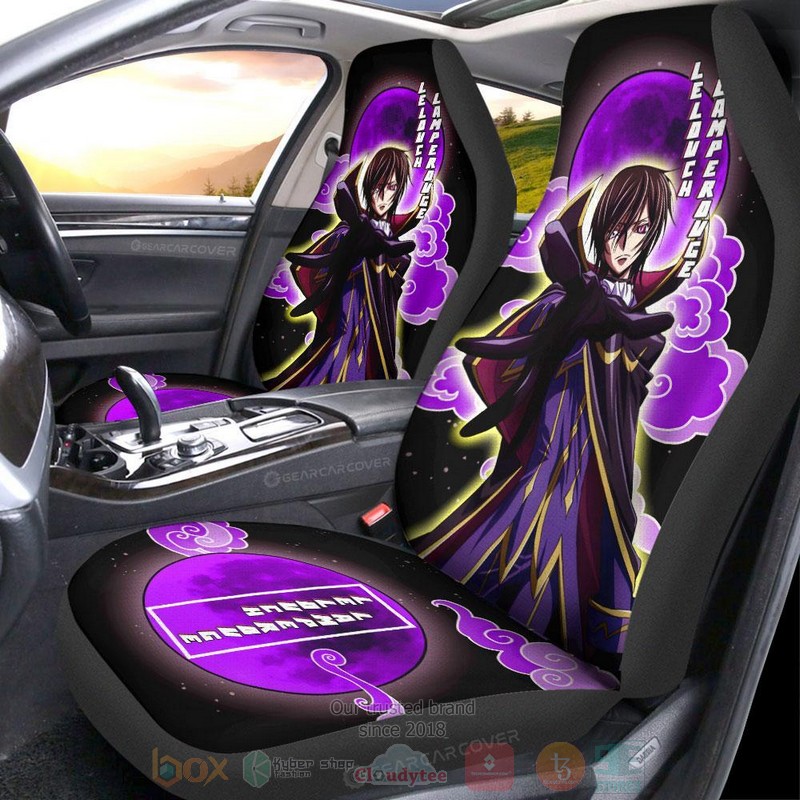 Lelouch Lamperouge One Punch Man Anime Car Seat Cover 1