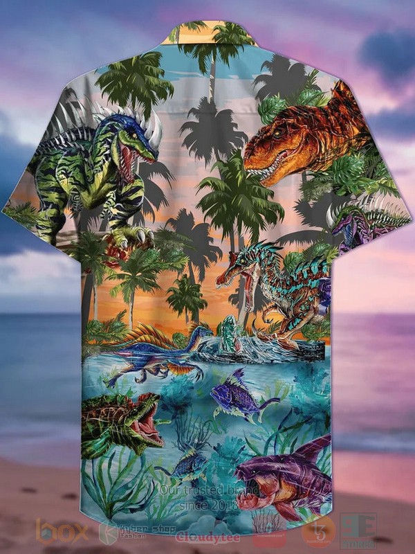Lost In Dino Era Hawaiian Shirt 1