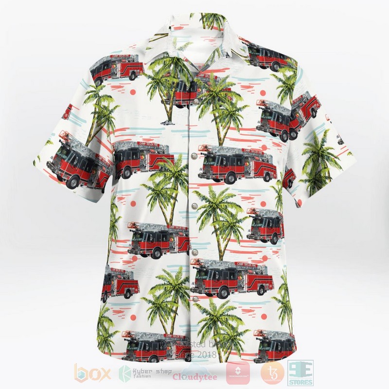 Louisville Kentucky Camp Taylor Fire District Hawaiian Shirt 1