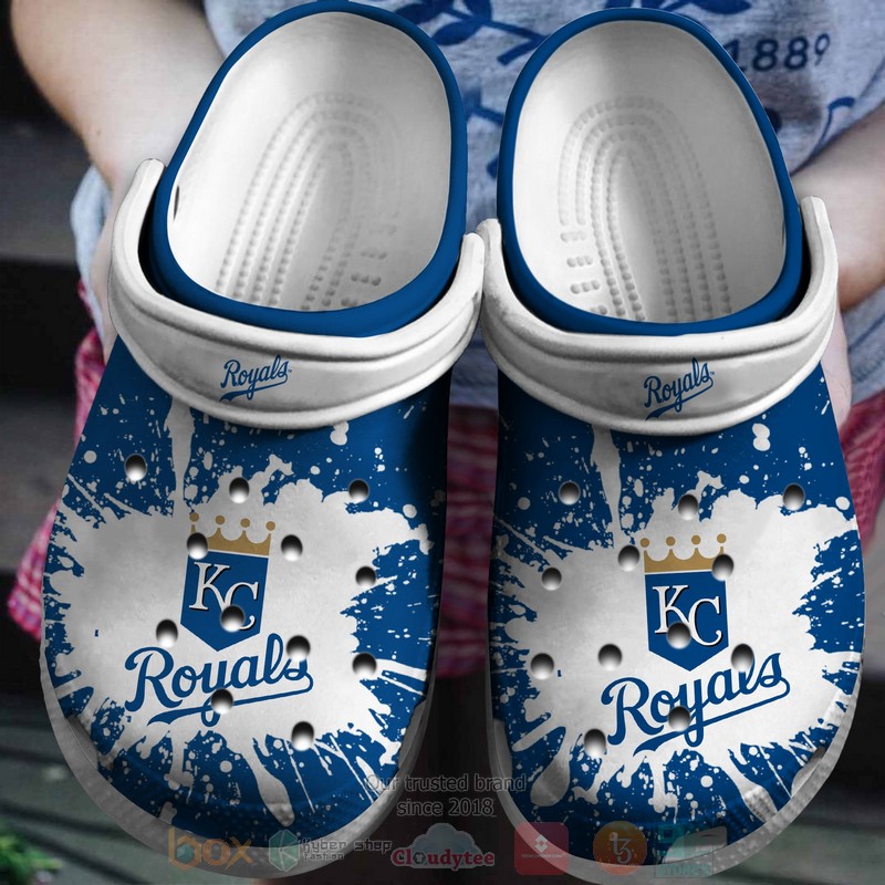 MLB Kansas City Royals Crocband Crocs Clog Shoes