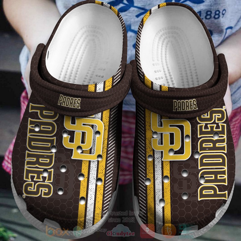 MLB San Diego Padres Crocband Crocs Clog Shoes