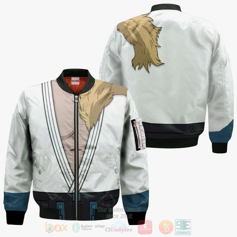 Mashirao Ojiro Uniform Cosplay My Hero Academia Anime 3D Hoodie Bomber Jacket 1 2 3