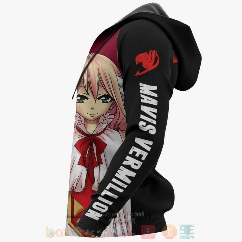 Mavis Vermillion Fairy Tail Anime Stores 3D Hoodie Bomber Jacket 1 2 3 4 5