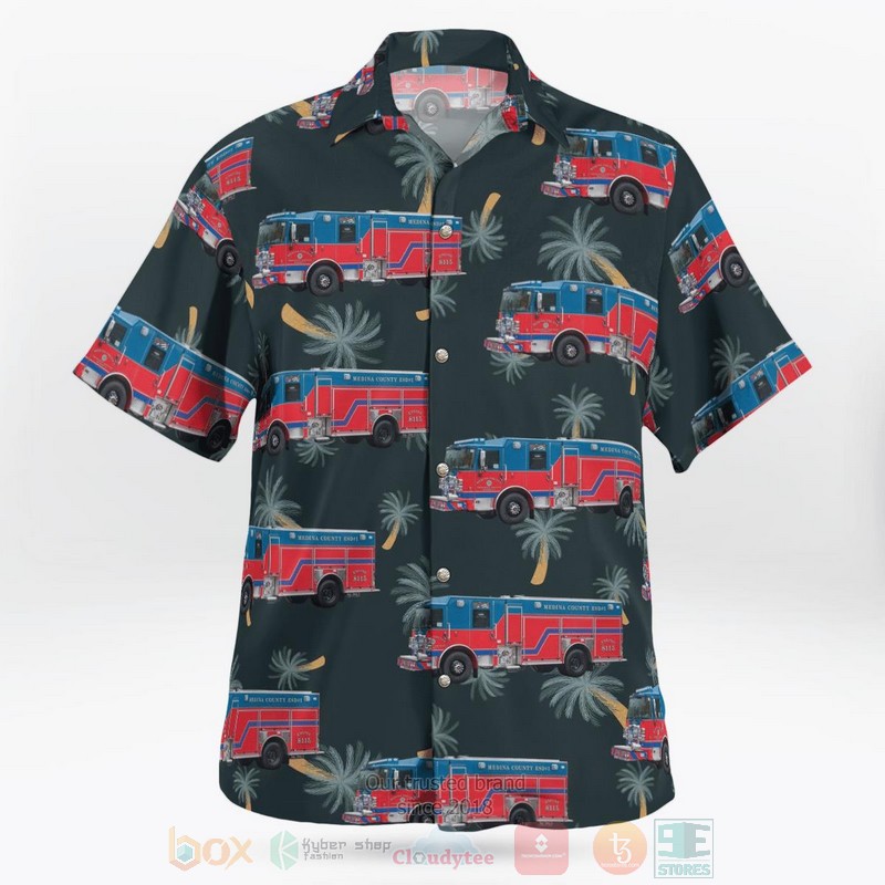 Medina County Texas Medina County ESD 1 Hawaiian Shirt 1