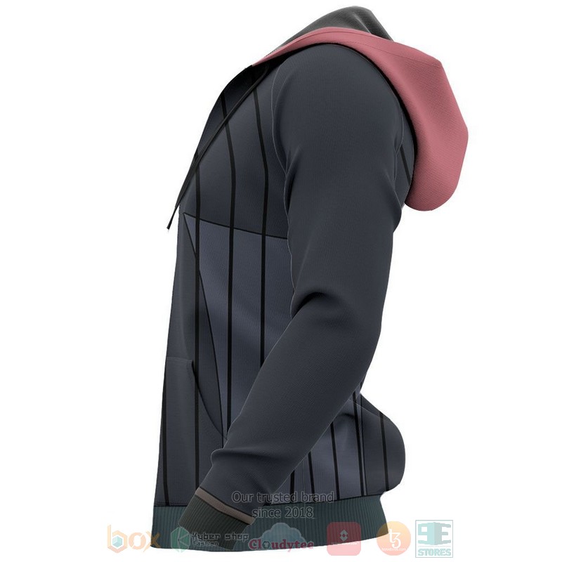 Mei Hatsume Uniform My Hero Academia Anime 3D Hoodie Bomber Jacket 1 2 3 4 5