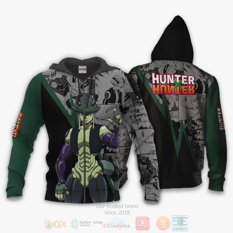 Meruem Custom Hunter x Hunter Anime Manga 3D Hoodie Bomber Jacket