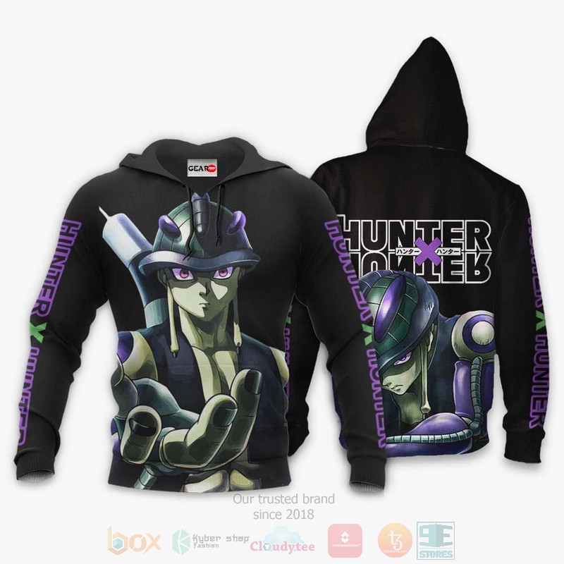 Meruem Custom Hunter x Hunter Anime Black 3D Hoodie Bomber Jacket 1 2
